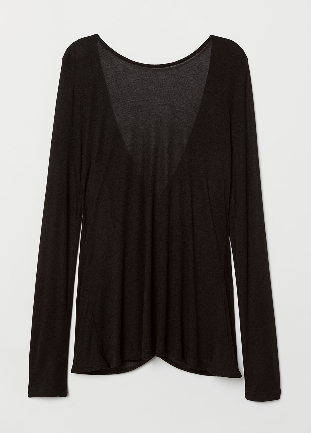 

Лонгслив H&M  Черный 0718501_03, Лонгслив H&M 40 Черный 0718501_03