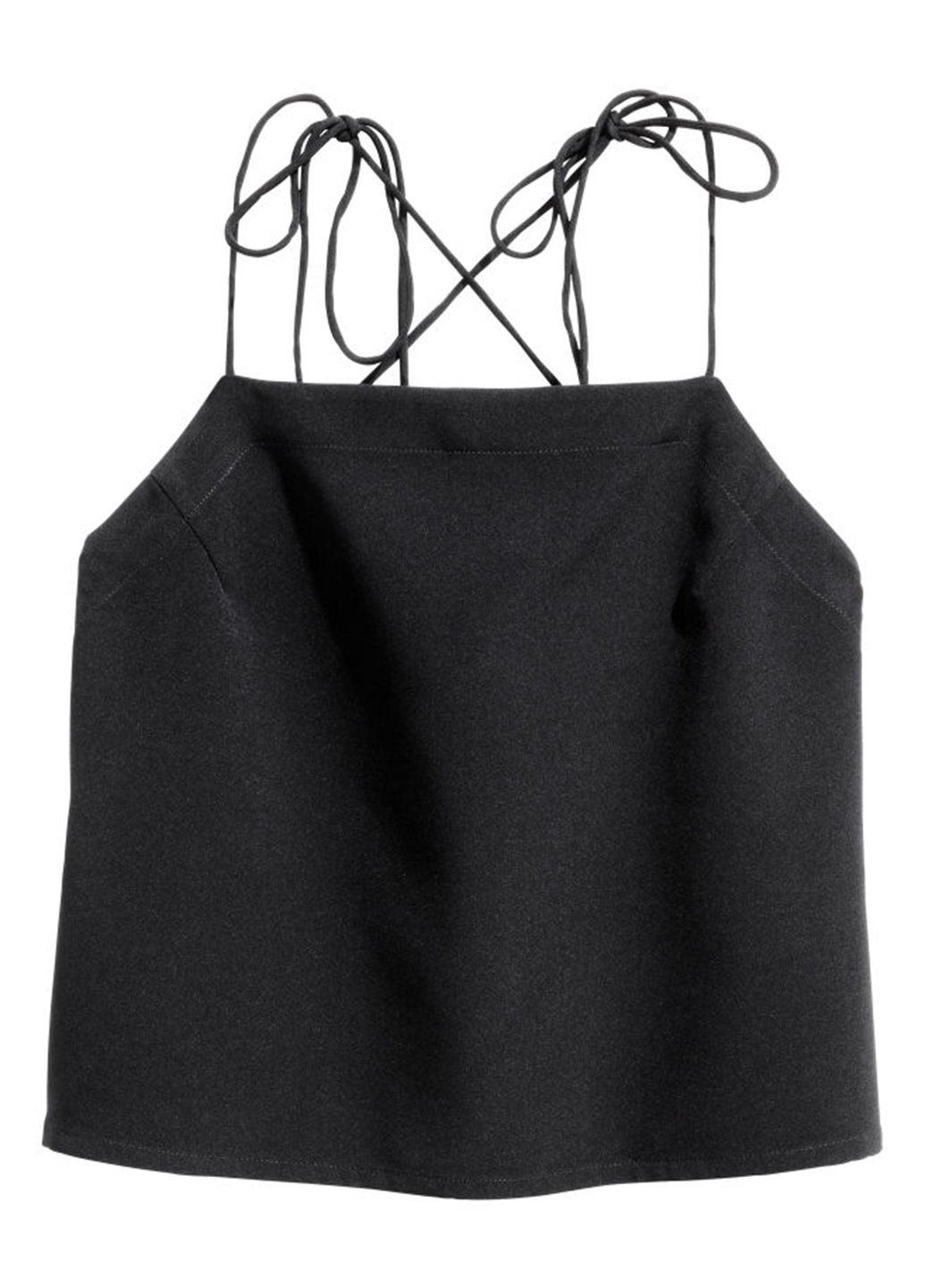

Топ H&M  Черный 0446388_04, Топ H&M 44 Черный 0446388_04