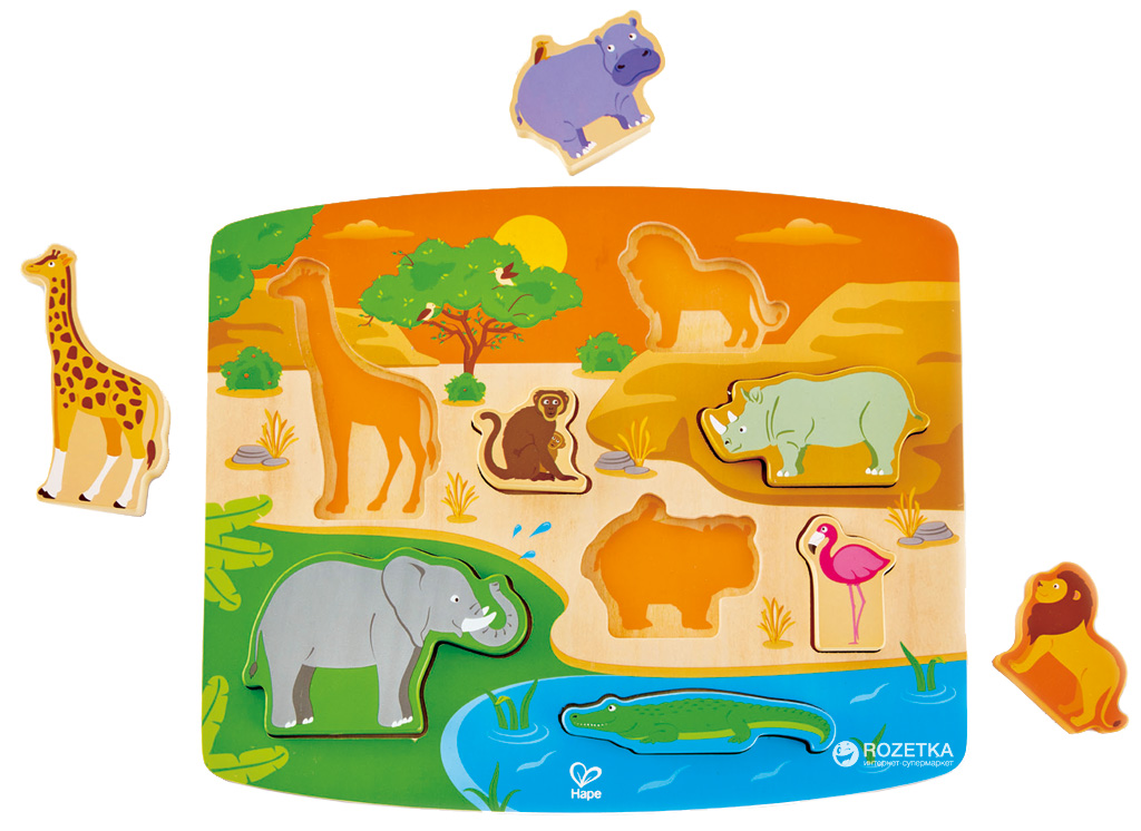 

Пазл Hape Джунгли (E1455)