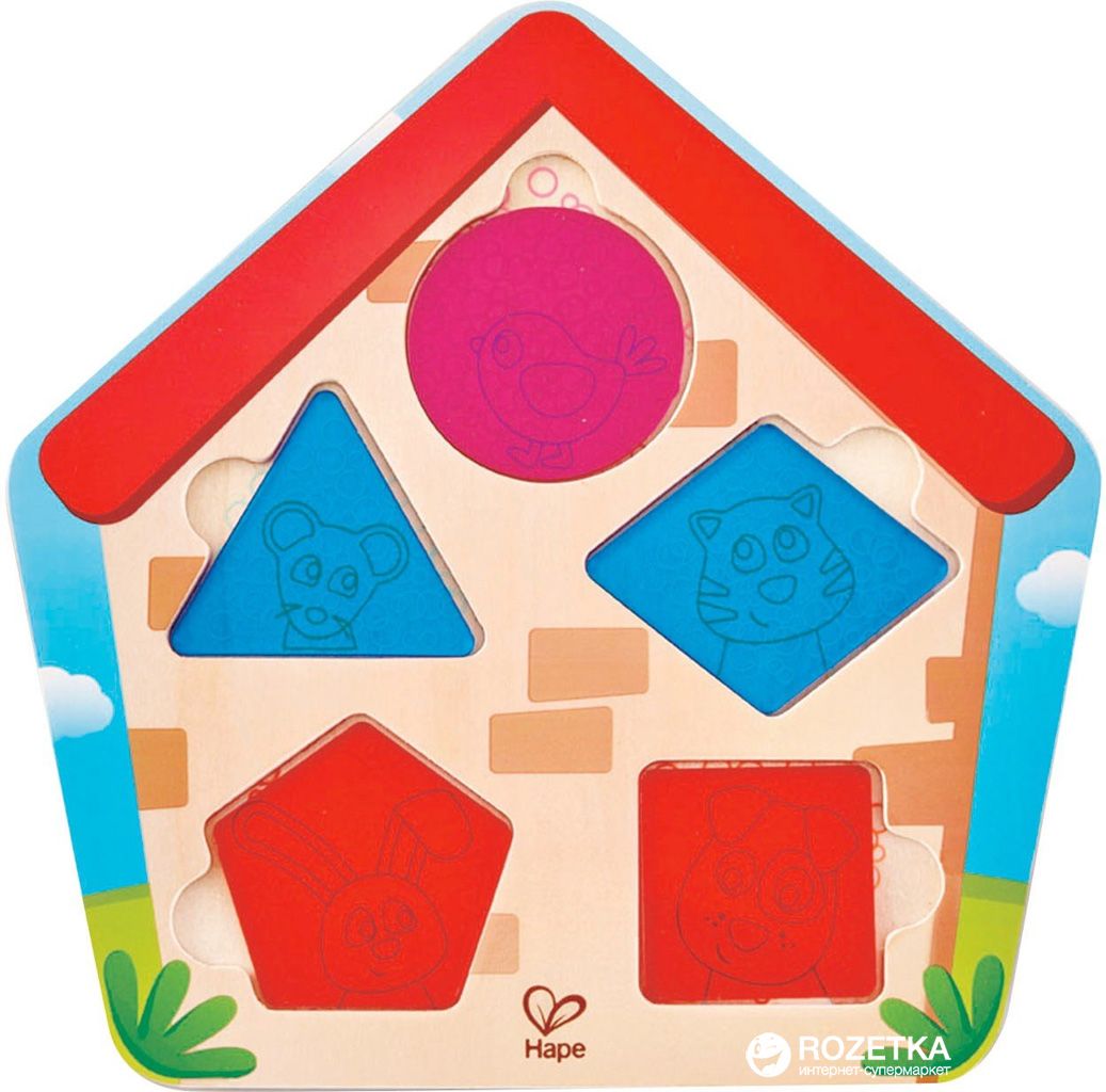 

Пазл Hape Кто в доме живет (E1613)