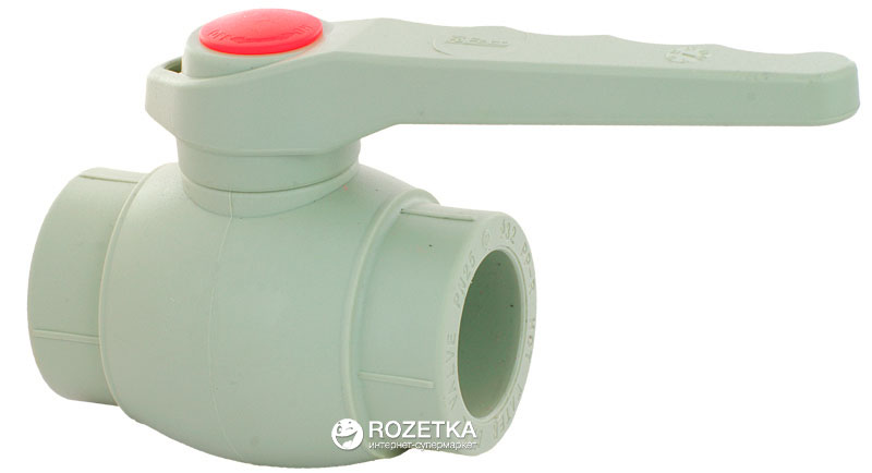 

Кран шаровой полипропиленовый FADO PPR для горячей воды 63, PKG06