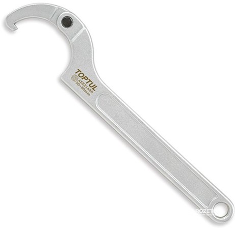 Ключ шарнірний Toptul для круглих шліцьових гайок 35-50 мм