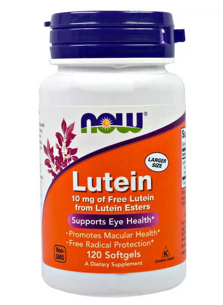 

NOW Foods Lutein (Esters) 10 мг - 120