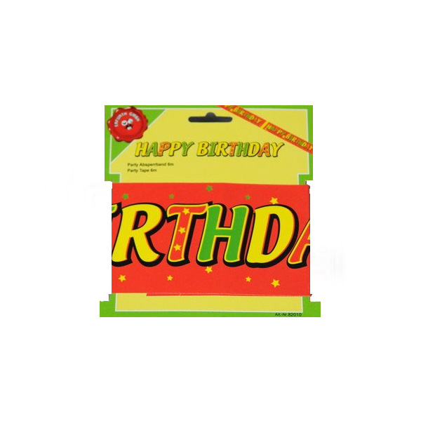 

Лента для вечеринок "Happy Birthday"