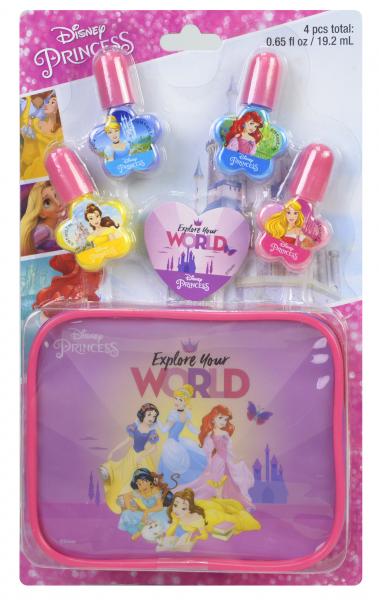 

Набор лаков для ногтей Markwins Disney Princess с футляром (1599024E)