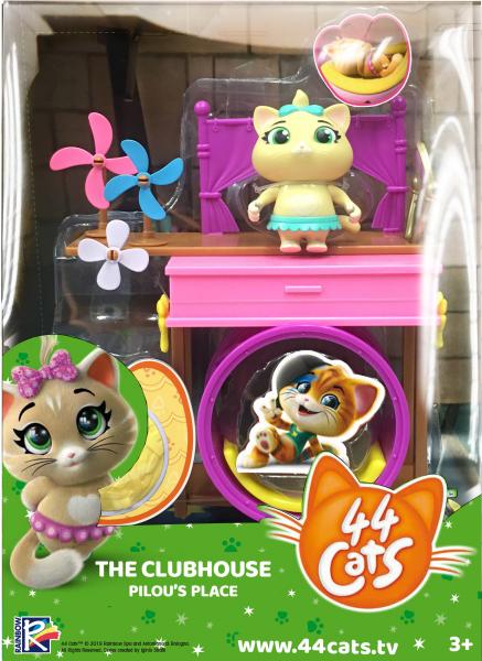 

Игровой набор 44 CATS фигурка с домиком Пилу (34133)