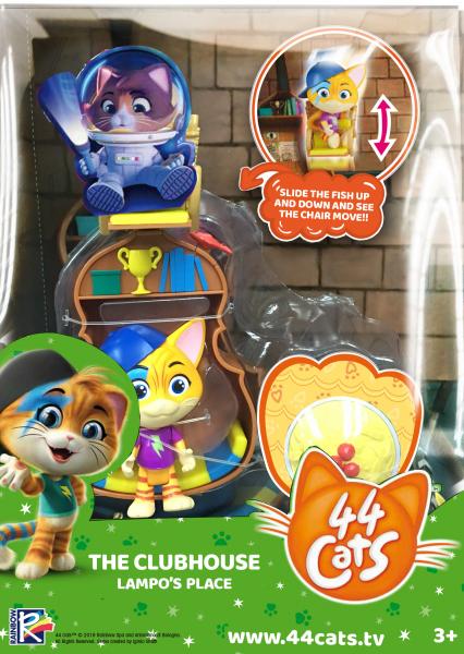 

Игровой набор 44 CATS фигурка с домиком Спалах (34131)