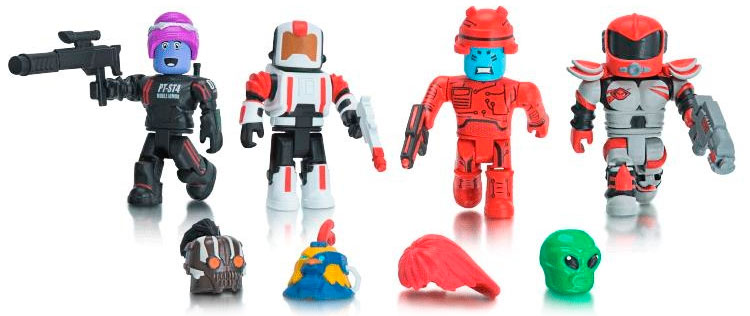

Star Commandos W6, игровой набор фигурок, Mix & Match Set, Roblox (12-91154)