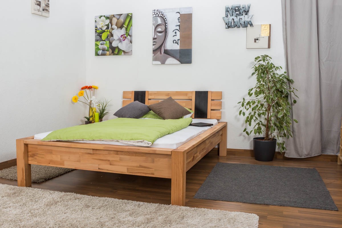 

Кровать полуторная Mobler b100 140х200 Бук