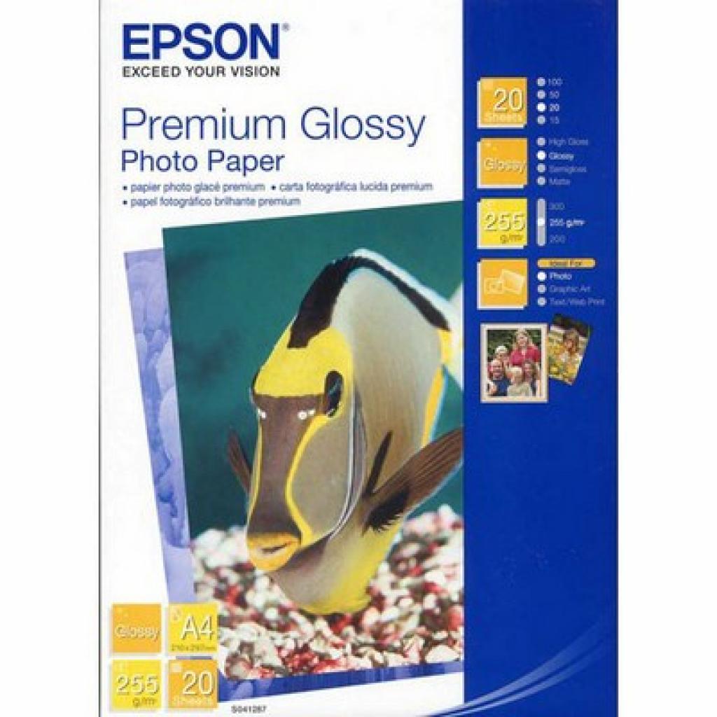 

Бумага EPSON A4 Premium Glossy Photo (C13S041624)