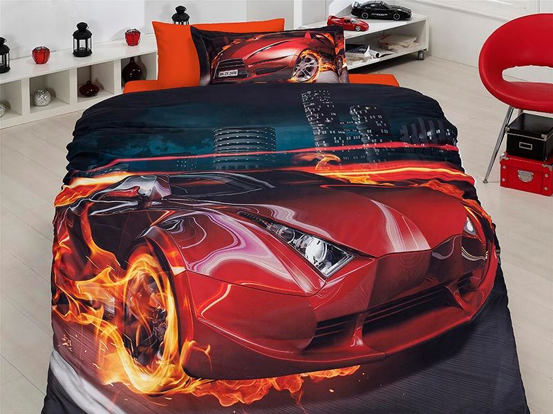 

Комплект постельного белья First Choice Сатин 3D 160х220 "FEVER"