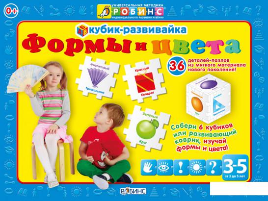 

Формы и цвета. Кубик-развивайка (481700)