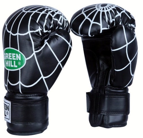 

Перчатки боксерские Green Hill WEB Черный, 10 Oz