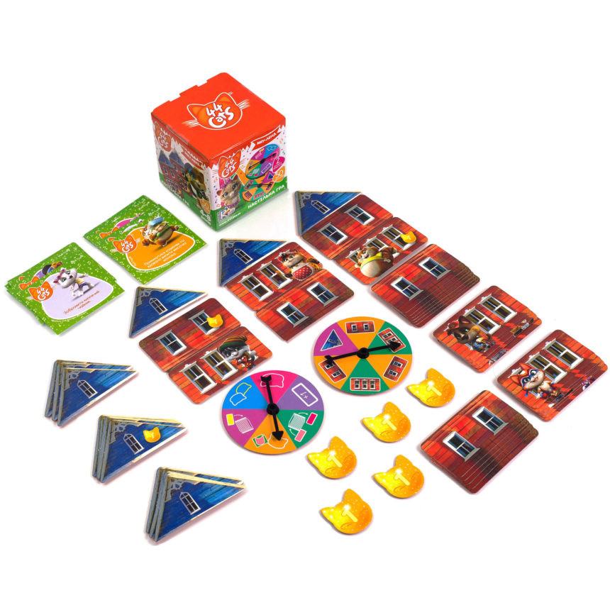 

Настольная игра "44 Cats. Мяу-лэнд" VT8022-08 (укр)