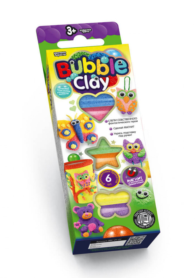 

Набор креативного творчества 7995DT "Bubble Clay"