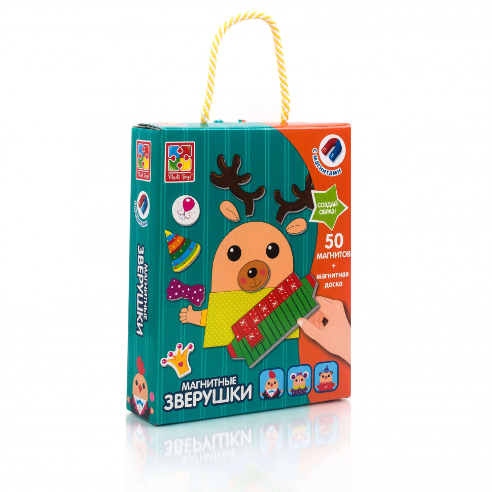 

Магнитная игра VT3702 ("Зверушки" VT3702-10 (рус))