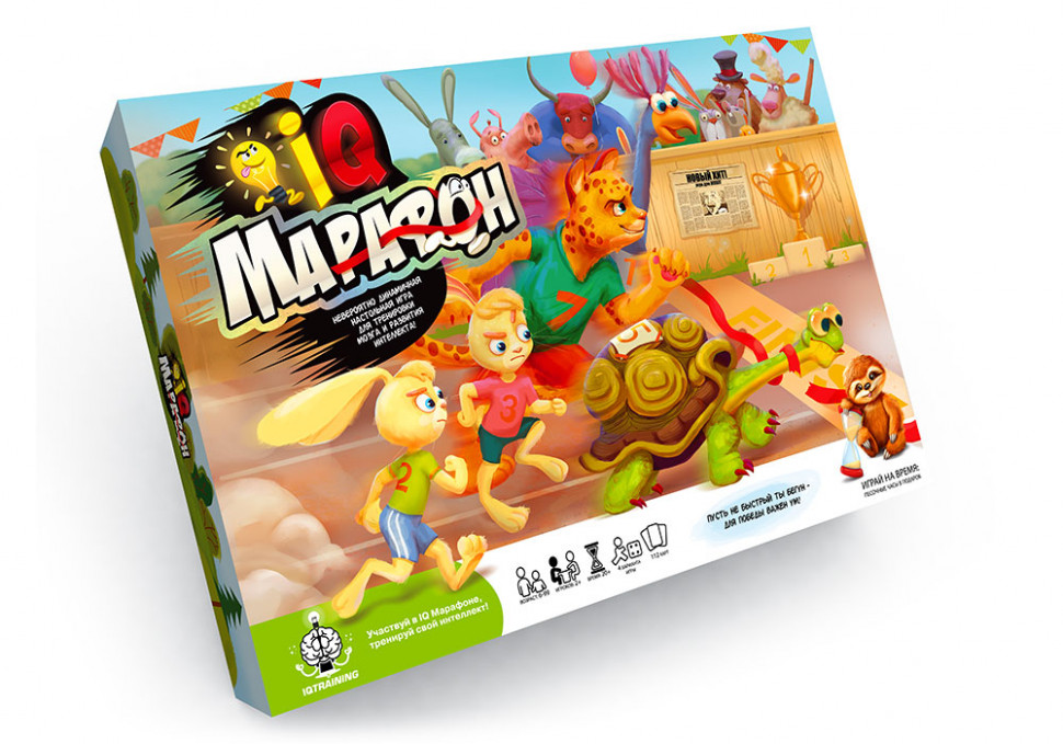

Настольная игра "IQ Марафон" рос. G-IQM-01-01
