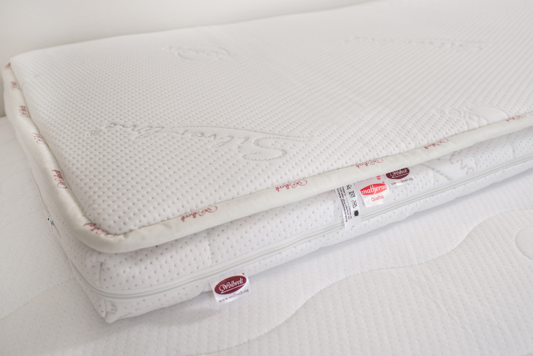 

Наматрасник Micro Care-Silverline - Relax 2 см 80х190 см Белый