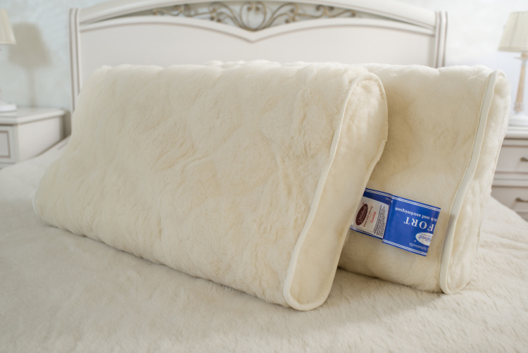 

Подушка ортопедическая Wollwelt Comfort WL 35х65 см Белый