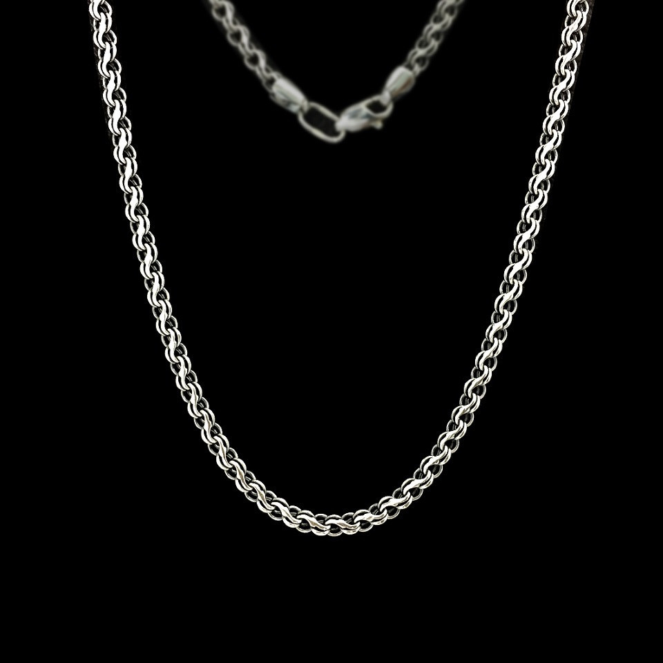 

Серебряная цепочка плетение Ручеек 55 см Selenit 41003/13