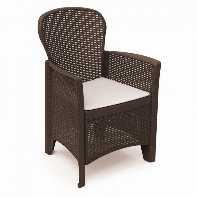 

Кресло Bica Folia 60x58x89 см Темно-коричневое (0300-3)