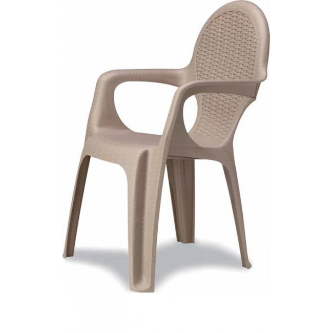 

Кресло Bica Intrecciata 56х58х84 см Бежевое (0300-6)