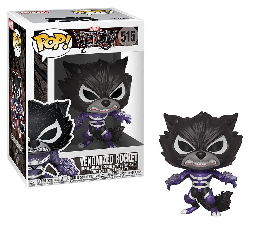 

Фигурка Funko Pop Мстители Марвел: Веном-Реактивный Енот (40707) #515 Marvel Venom - Rocket Raccoon