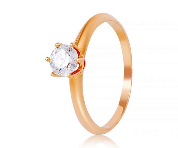

Кольцо с камнем SWAROVSKI Zirconia "Соблазн", КД4096SW, 18.5 размер