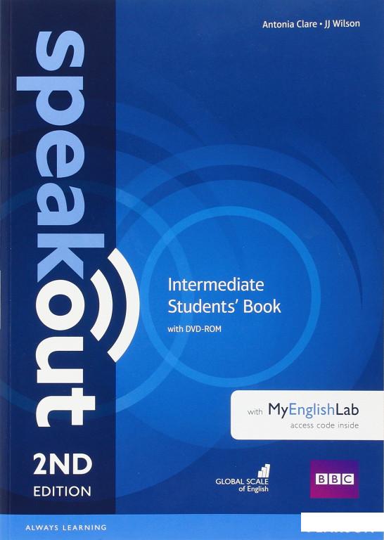 

Speakout 2nd Edition Intermediate Coursebook with DVD-ROM & MyEnglishLab (864120)