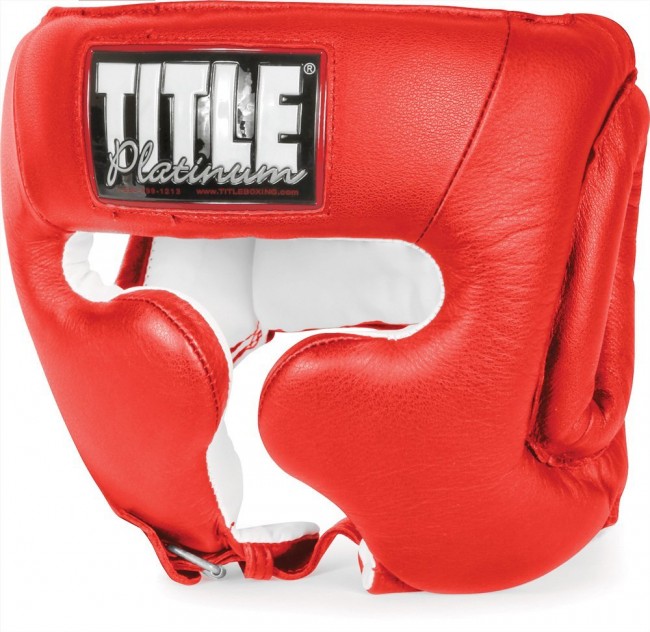 

Шлем защитный TITLE Platinum Training Headgear Красный, L