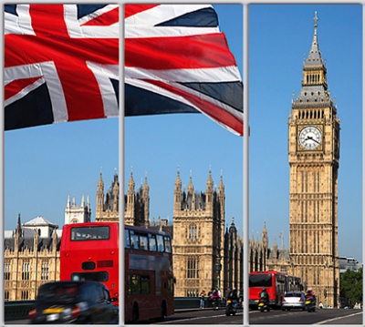 

Шкаф купе Luxe Studio Стандарт-1 Фотопечать Архитектура-144 2200x2100x450 трехдверный