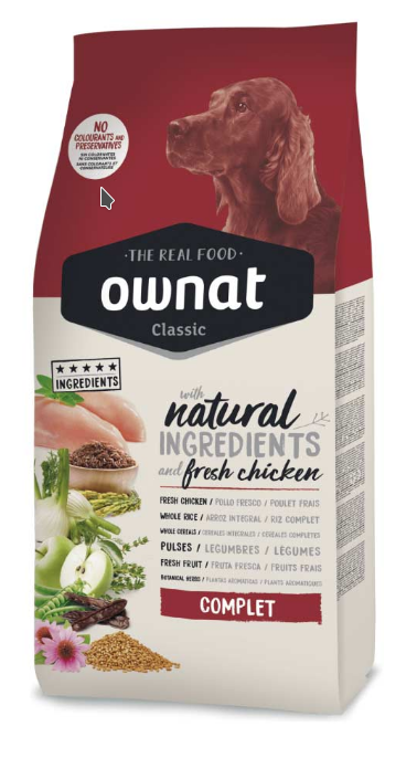

Сухой корм для собак Ownat Classic Complet 20 кг