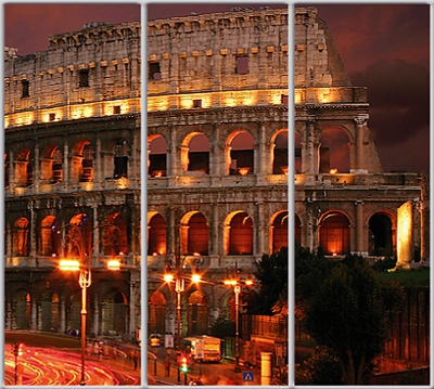 

Шкаф купе Luxe Studio Стандарт-1 Фотопечать Архитектура-98 2200x2100x450 трехдверный