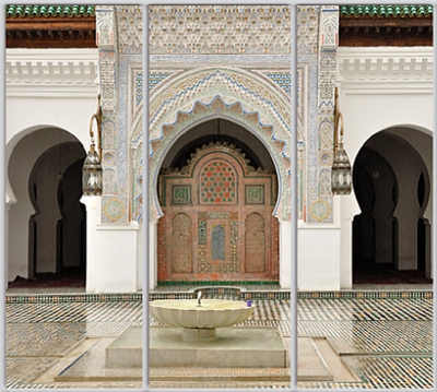 

Шкаф купе Luxe Studio Стандарт-1 Фотопечать Архитектура-43 2200x2300x450 трехдверный