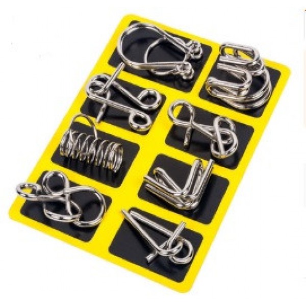 

Головоломки Steel Puzzle Набор из 8 штук