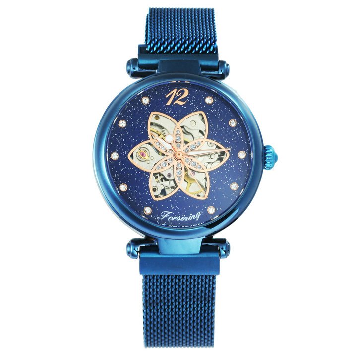 

Женские наручные часы (1171 All Blue) Forsining 33 мм Синий 000028449