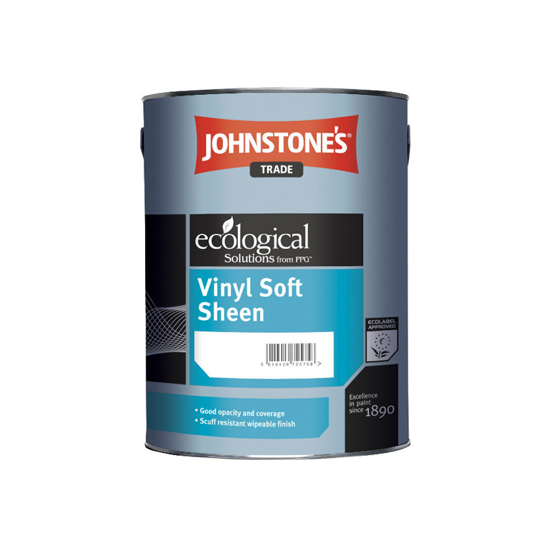 

Виниловая краска с шелковым эффектом Vinyl Soft Sheen "JOHNSTONE'S" 5 л