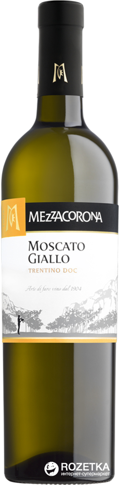 Акция на Вино Mezzacorona Moscato Giallo Trentino DOC белое полусладкое 0.75 л 11% (8004305000101) от Rozetka UA