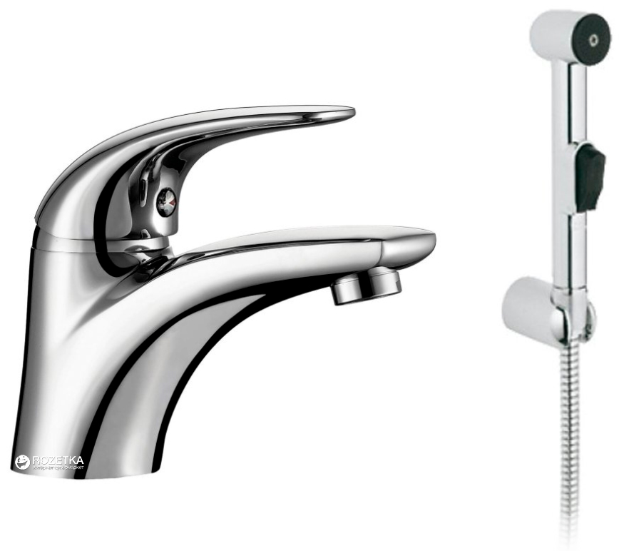 

Смеситель для раковины AQUA RODOS Umbra 90363-3 с гигиеническим душем CB0000133
