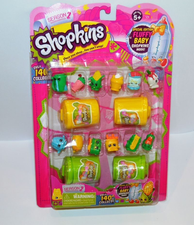 Shopkins Season 2 with Fluffy Baby Shopkins 