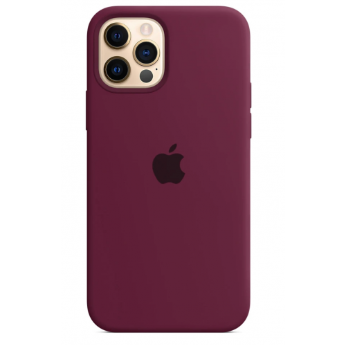 

Чехол Silicone Case для iPhone 12 Pro Max Marsala