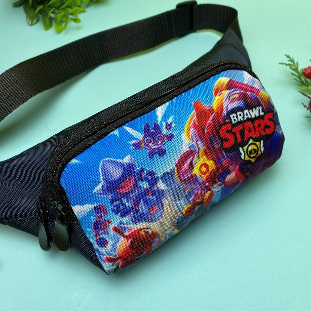 

Детская сумка бананка для мальчика Бравл Старс brawl Stars