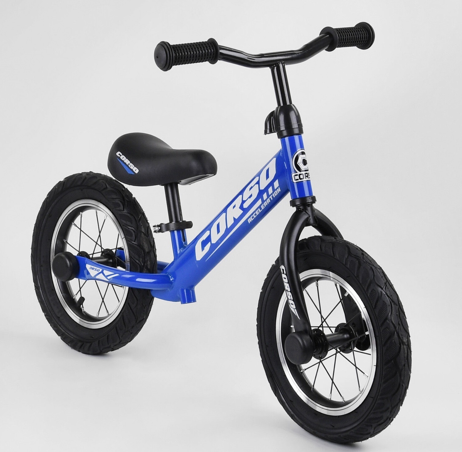 

Беговел Corso стальная рама, алюминиевые диски Acceleration Blue (55408)