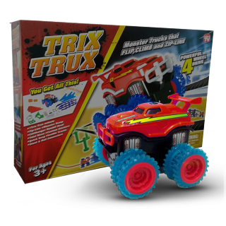 

Игровой набор Trix Trux LP100 - Канатный детский монстр-трак с красным кузовом