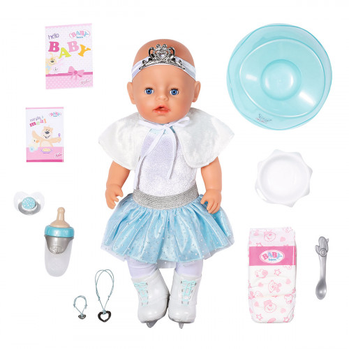 

Кукла BABY born серии Нежные объятия - Балеринка-снежинка (831250)