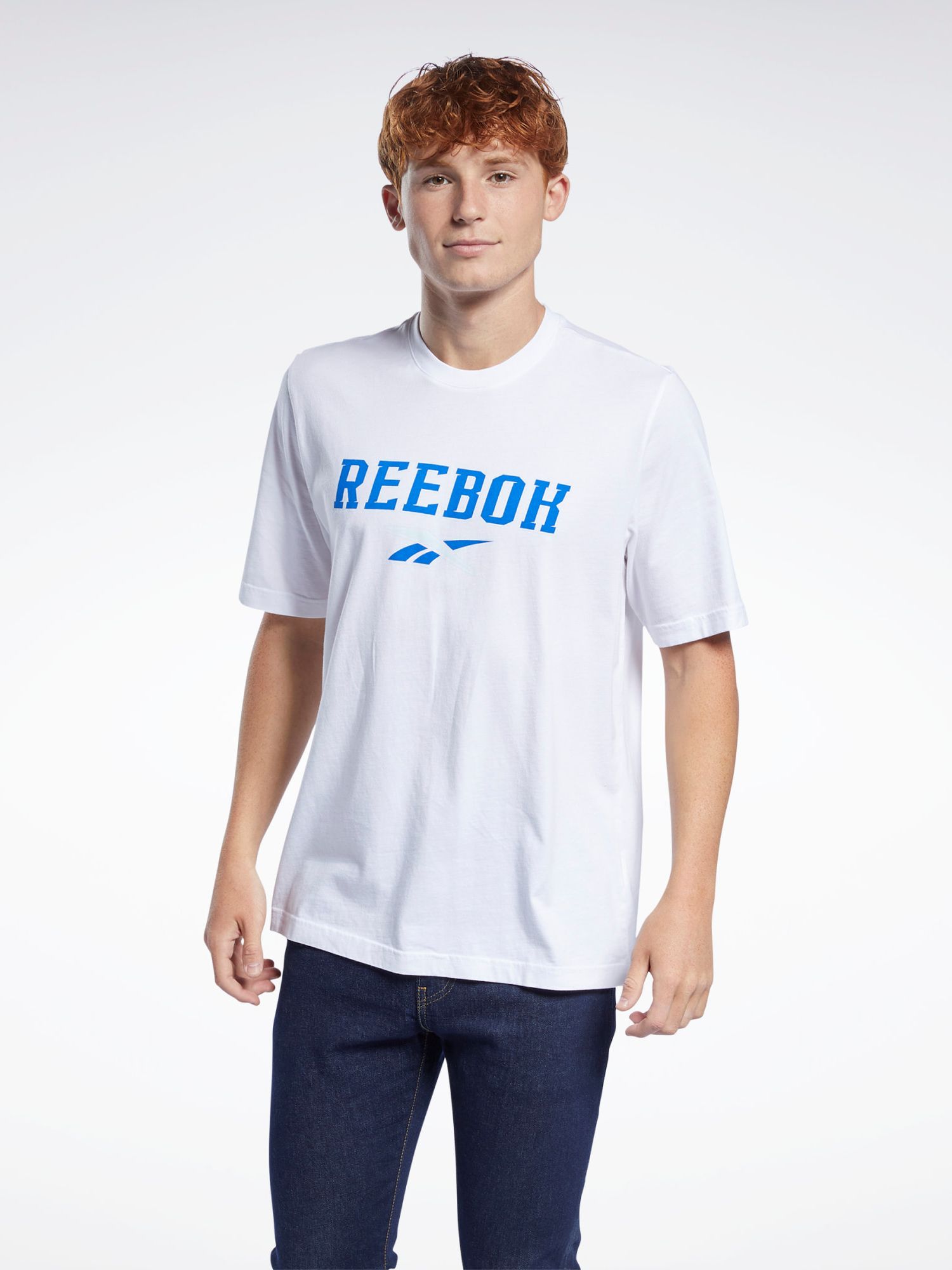 

Футболка Reebok Cl Soft Edge Linear GU8418 M White