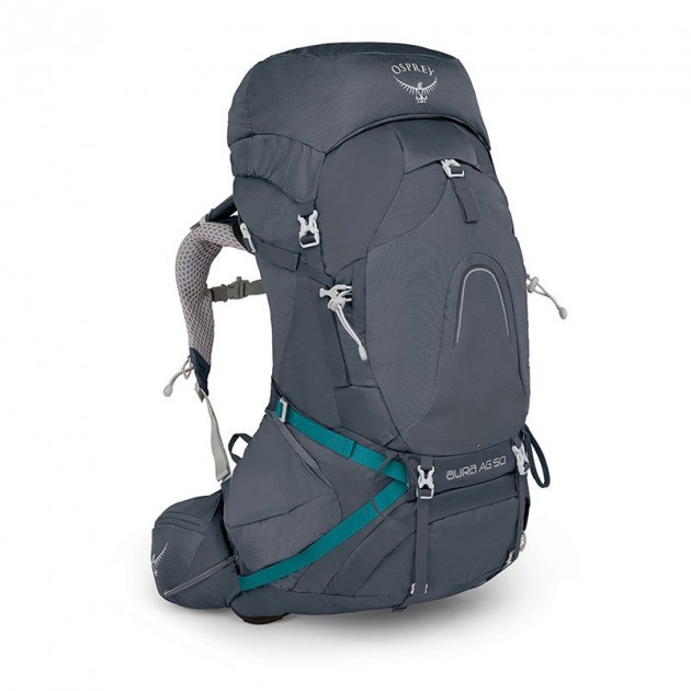 

Туристический рюкзак Osprey Aura AG 50 Vestal Grey WS Серый (009.1718)