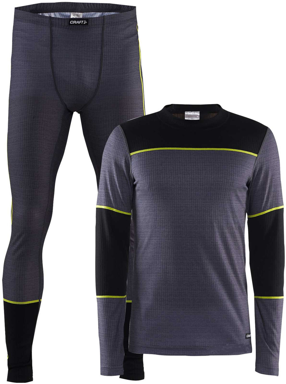 

Термокостюм Craft Baselayer Set Man M DkGreyMelange/Black