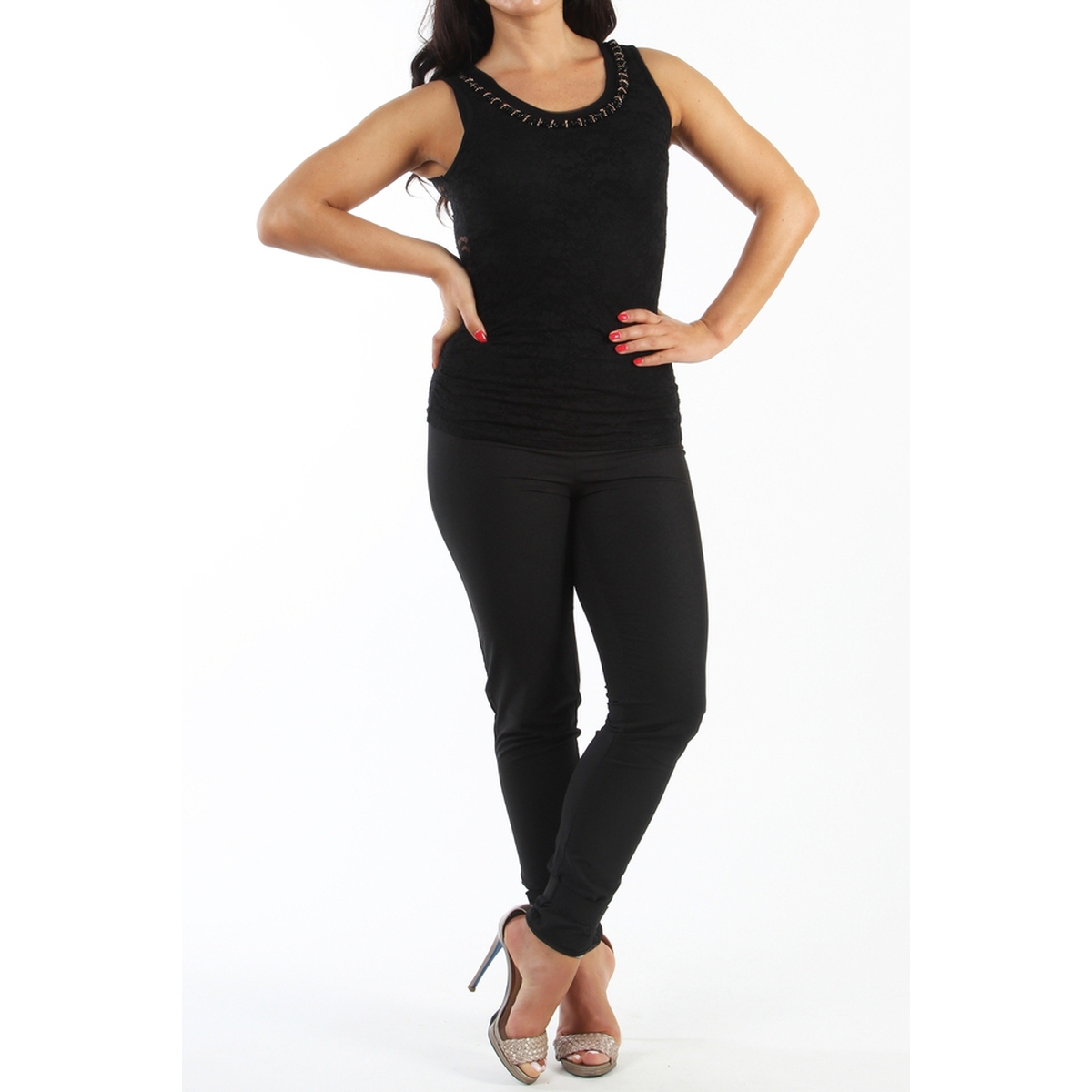 

Майка Lowett 42-46 (ONE SIZE) Черный (LW-154)