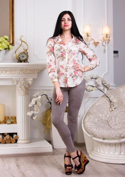 

Лосины Losinelli В00296 48 Серый
